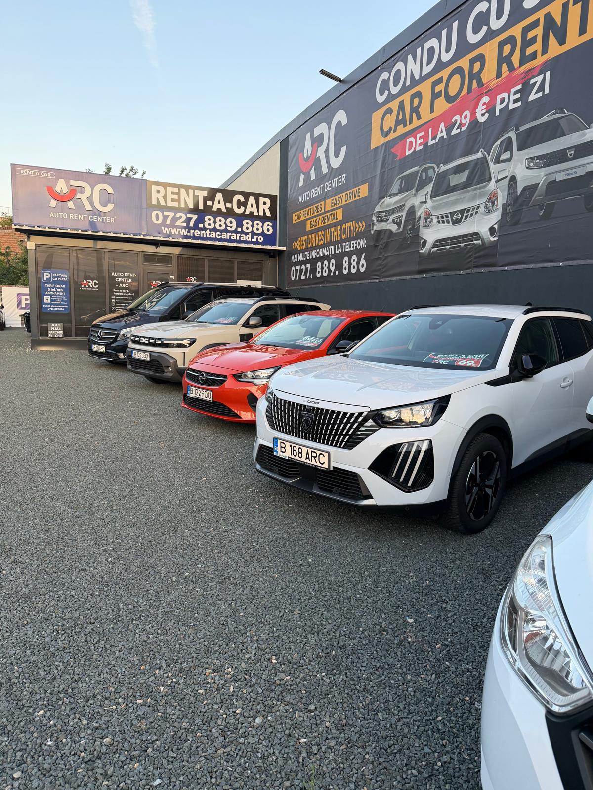 Sediul Auto Rent Center Arad